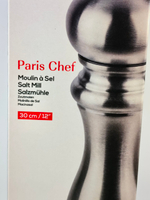 Соляная мельница Peugeot Paris Chef, сталь, 30 см