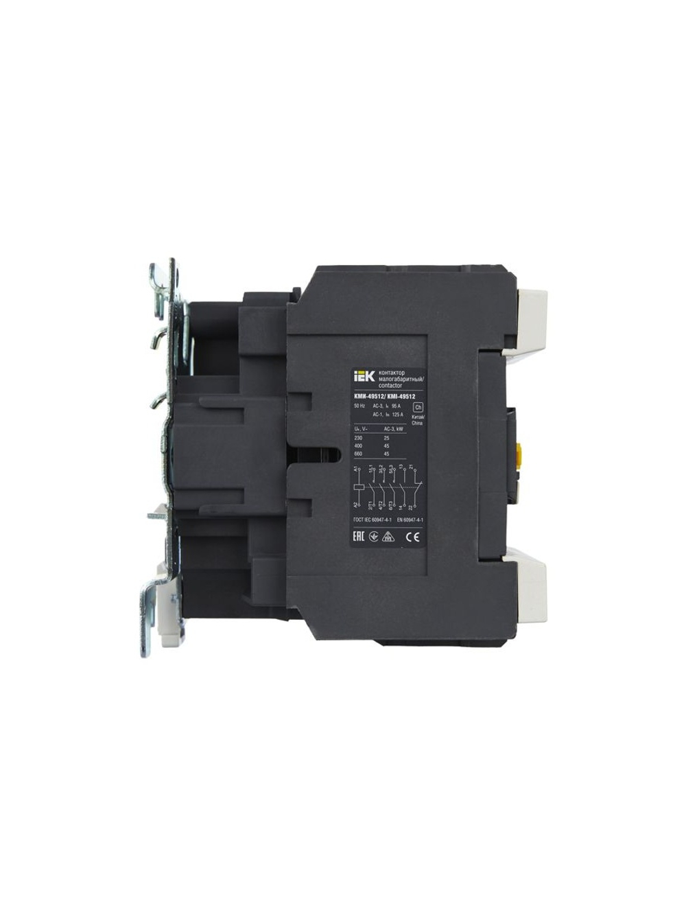 Контактор КМИ-49512 95А 400В/AC3 1НО 1Н3 KARAT IEK KKM41-095-400-11