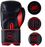 Боксерские перчатки BoyBo Rage BBG200 Black\Red