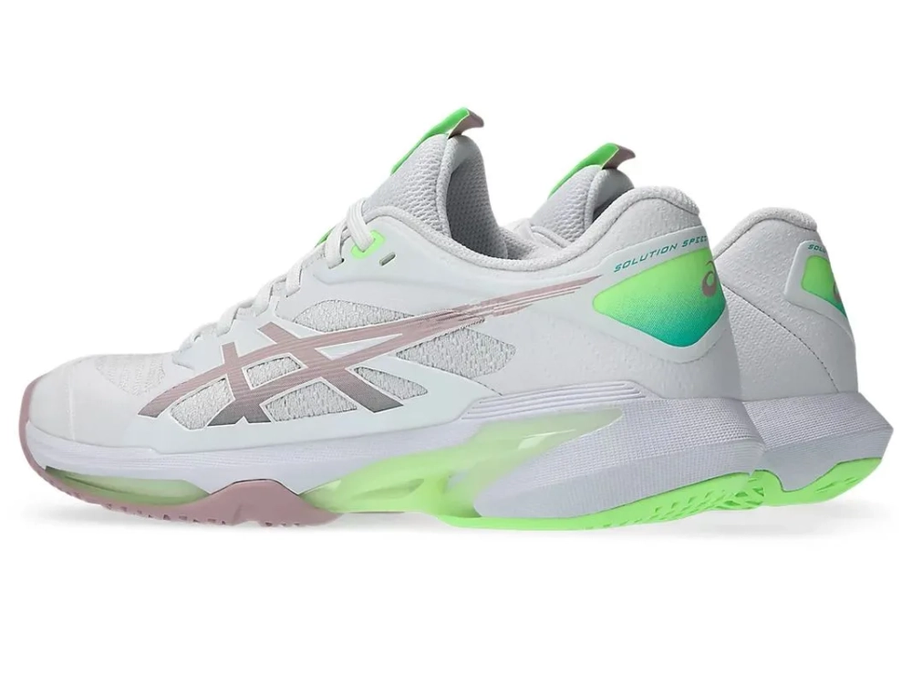 Женские теннисные кроссовки Asics Solution Speed FF 4 - white/morganite