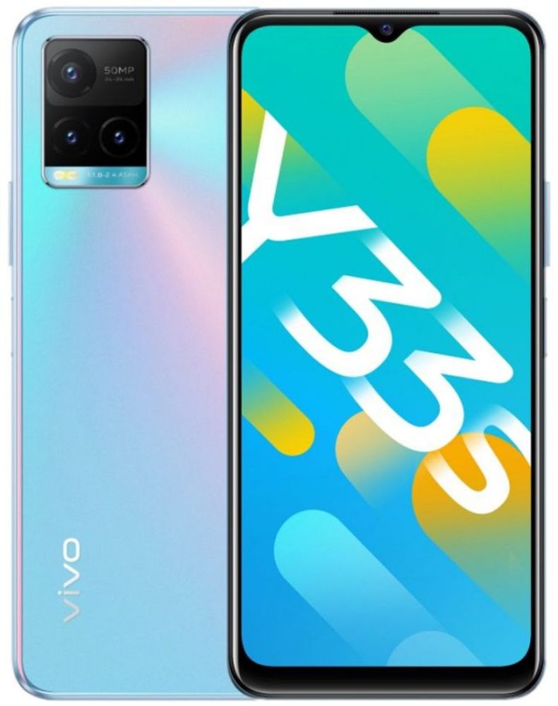 Смартфон Vivo Y33s 64 ГБ черный Смартфон Vivo Y33s 64 ГБ черный