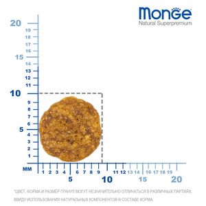 Сухой корм Monge Cat Speciality Line Monoprotein Sterilised для стерилизованных кошек, из форели