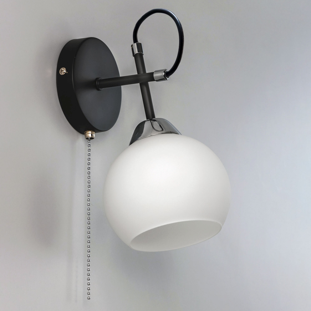 Citilux Стивен CL141411 Бра с выключателем Чёрное