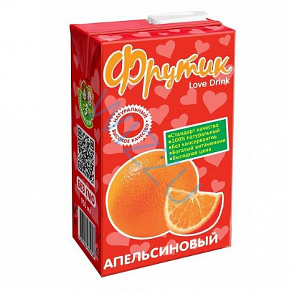 Напиток апельсиновый Фрутик 0,95 л