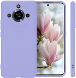 Мягкий Soft Touch чехол из силикона для REALME 11 PRO / 11 PRO PLUS с бархатной подкладкой