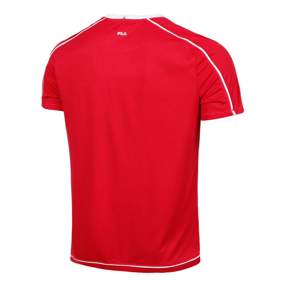 Мужское теннисное поло Fila Patrick T-Shirt Men - Red, White