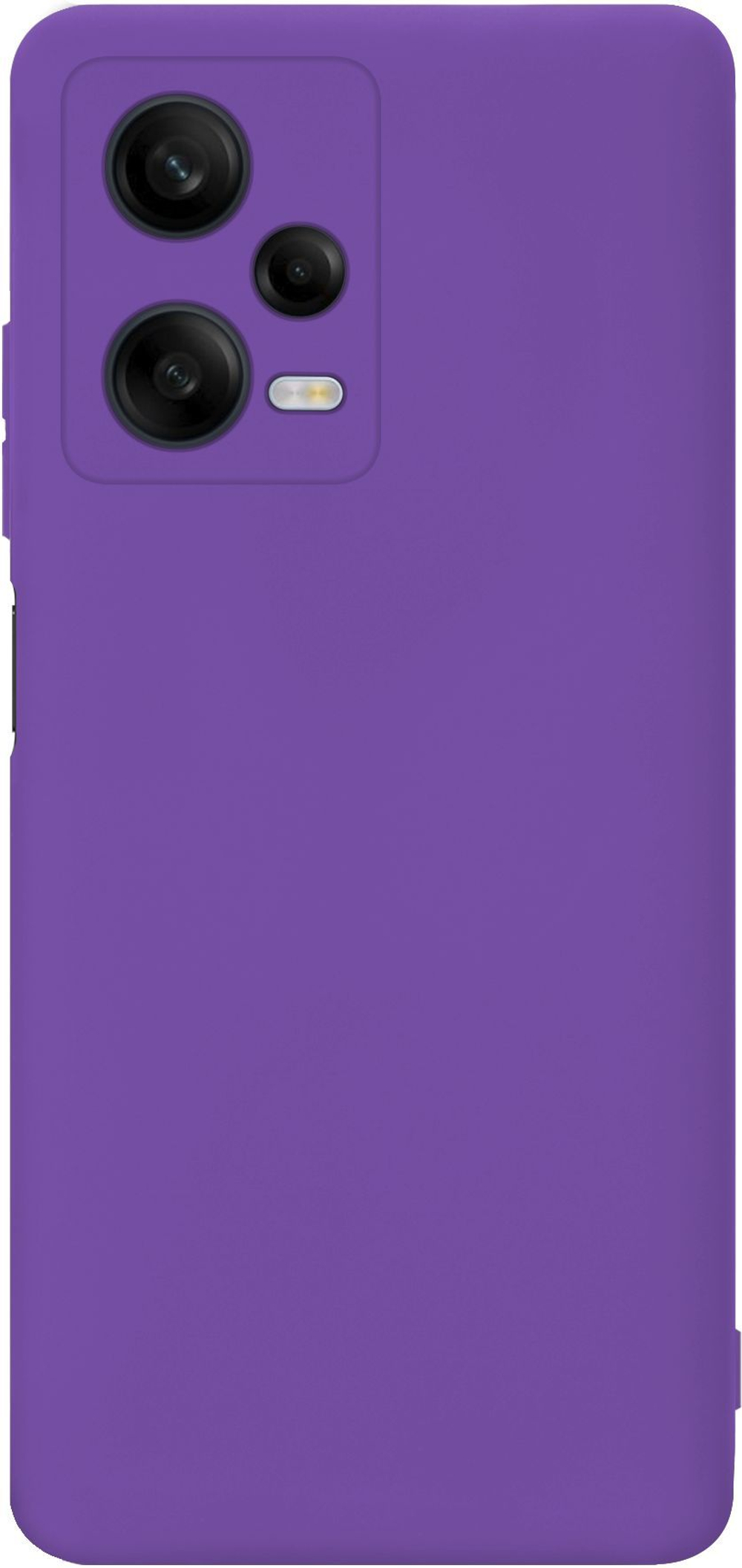 Мягкий Soft Touch чехол из силикона для XIAOMI REDMI NOTE 12 PRO 5G (не PRO PLUS!) с бархатной подкладкой