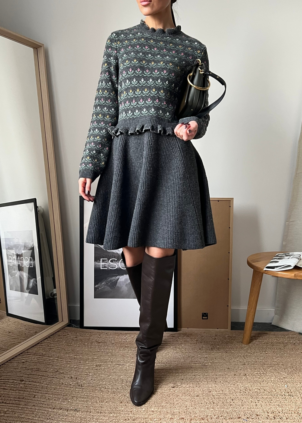 Шерстяное платье Red Valentino, L
