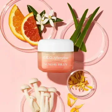 Sunday Riley CEO Afterglow Осветляющий увлажняющий крем для лица с витамином С