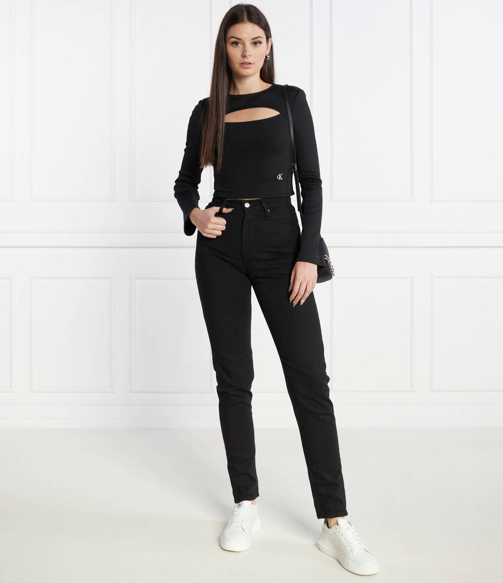 Блузка CALVIN KLEIN JEANS - черный(J20J222009)