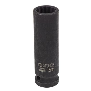 Головка ударная глубокая 16мм (12гр.), 1/2'' RockForce RF-4488516