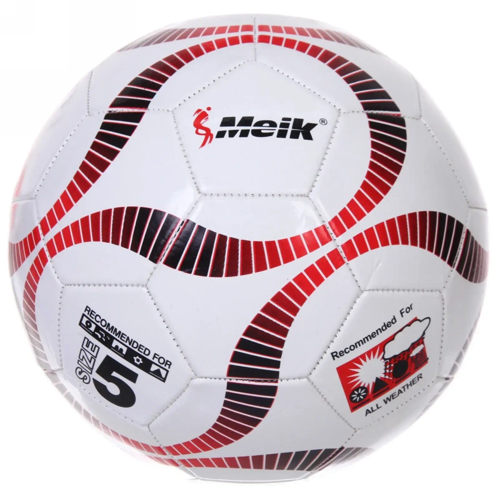 Мяч футбольный Meik Hat Trick MK-2000 (ПВХ,размер 5)
