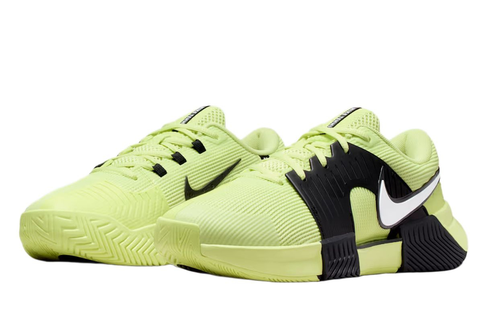 Женские теннисные кроссовки Nike Zoom GP Challenge 1.5 Premium - black/light lemon twist/white