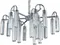 Подвесная люстра 4520 4526+3/C chrome new Newport