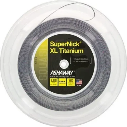 Струны для сквоша Ashaway SuperNick XL Titanium