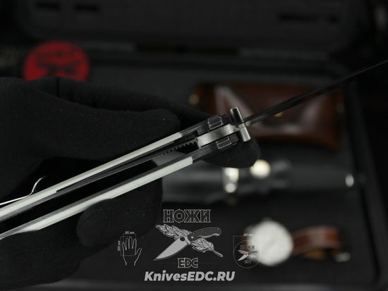 Складной нож STEELCLAW Baл-01W-Карп 2 поколение c клинком из стали D2, рукоять G10