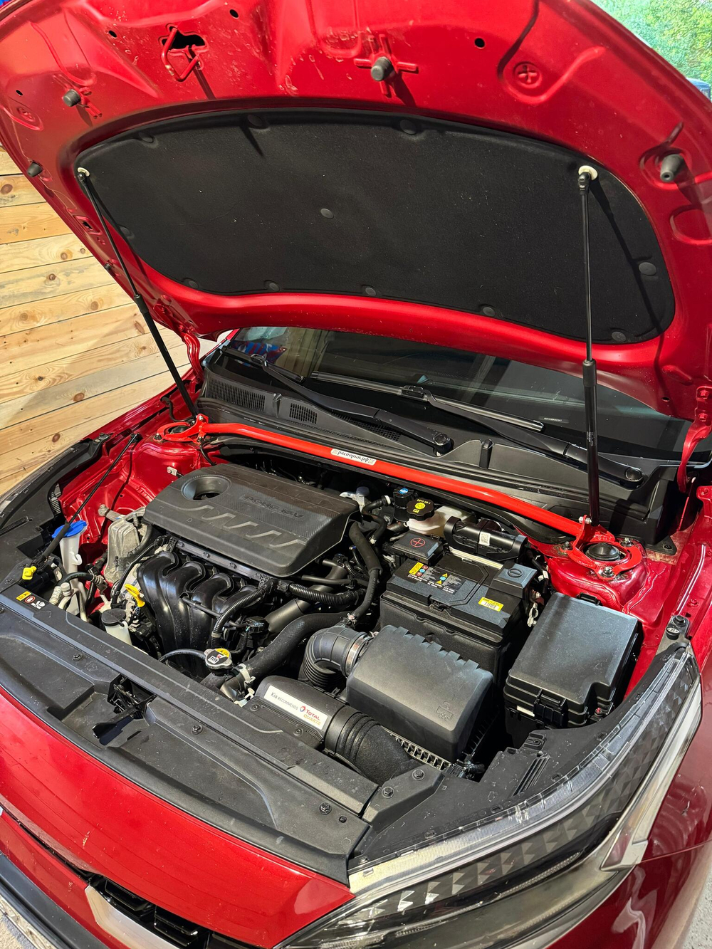 Распорка передних стоек Kia Cerato 4, Forte 3, K3 BD (ПОД ЗАКАЗ)