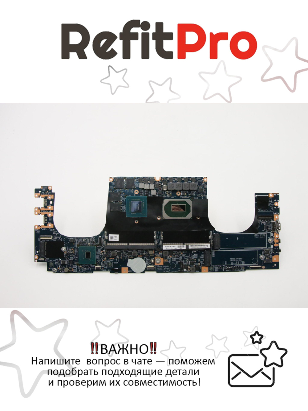 Материнская плата для ноутбука Lenovo P1 Gen 2 i7-9850H vP N19PQ1 WIN AMT dTPM, оригинал