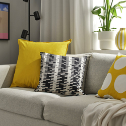 IKEA GURLI  (ИКЕА ГУРЛИ)  -  Наволочка - жёлтый 65x65 см