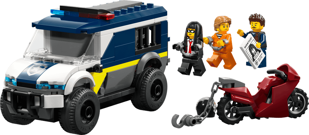 Конструктор LEGO City 60479 Police Prisoner Transport Van
