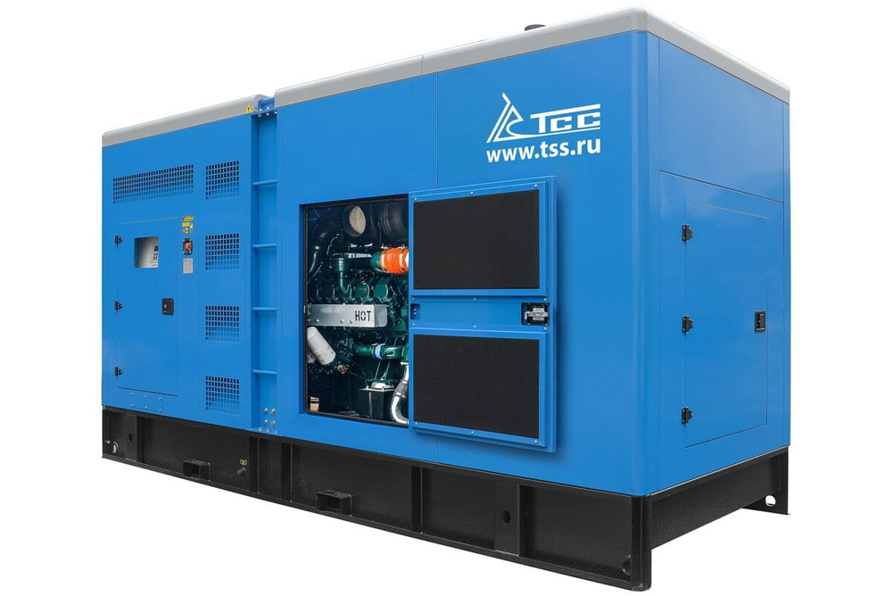 Дизельный генератор ТСС АД-500С-Т400-1РКМ17 Doosan в кожухе