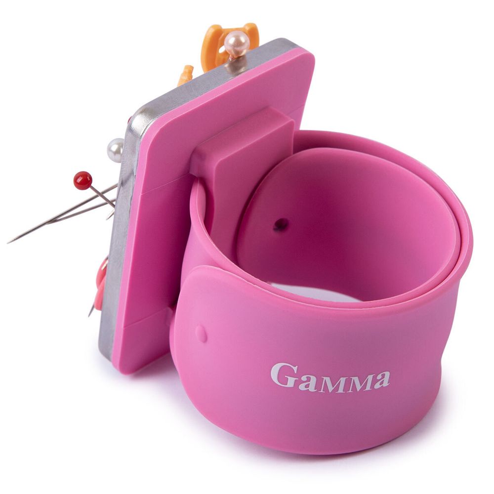 Игольница магнитная на руку 24 см, розовый, Gamma NDR-05