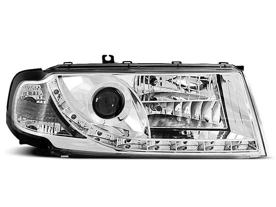 Передние фары Skoda Octavia 1 daylight chrome
