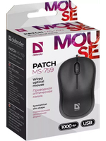 Мышь Defender Patch MS-759 (USB) Black