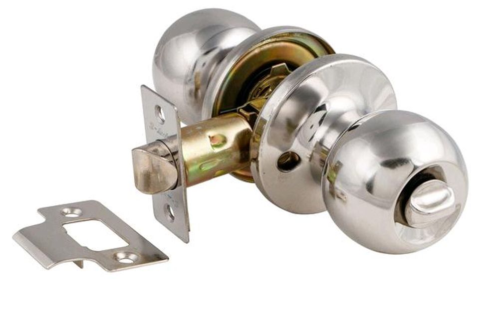 Защелка-Комплект S-Locked 6072-03 CP круглая фиксатор ХРОМ /115264 Защелка-Комплект S-Locked 6072-03 CP круглая фиксатор ХРОМ /115264