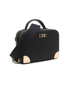 Кожаная сумка-трапеция + поясная сумка Michael Kors - черный(32F3G9EC5L)