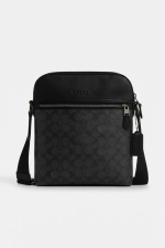 Сумка Мужская COACH Houston Flight Bag In Signature Canvas