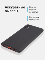 Чехол ROSCO для Samsung Galaxy A51 оптом (арт. SS-A51-COLOURFUL-BLACK)
