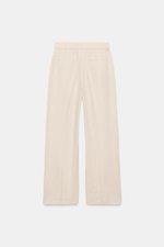 БРЮКИ ПРЯМОГО КРОЯ ИЗ СМЕСОВОГО ЛЬНА — ZARA