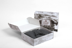 Сапожки-носочки пуховые German Grass Comfort Socks Travel Graphite серые Серый