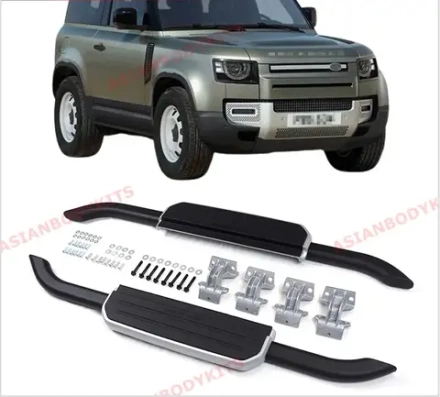 Пороги / Подножки для Land Rover Defender 90 L663 2020+ Лэнд Ровер Дефендер