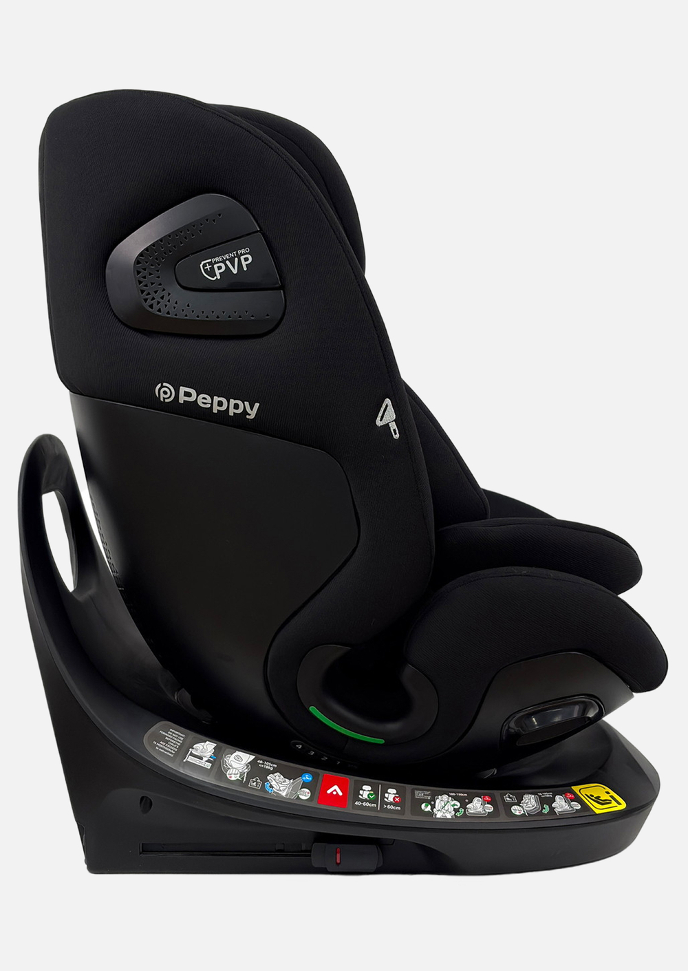 Peppy Автокресло Gtour 0-36 I-Size 40-150 см черный