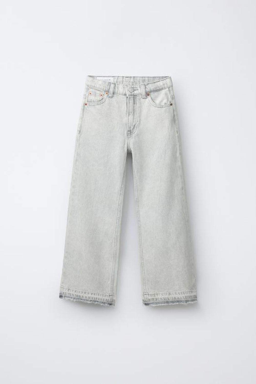 ZARA ДЖИНСЫ FLARE, СЕРЫЙ