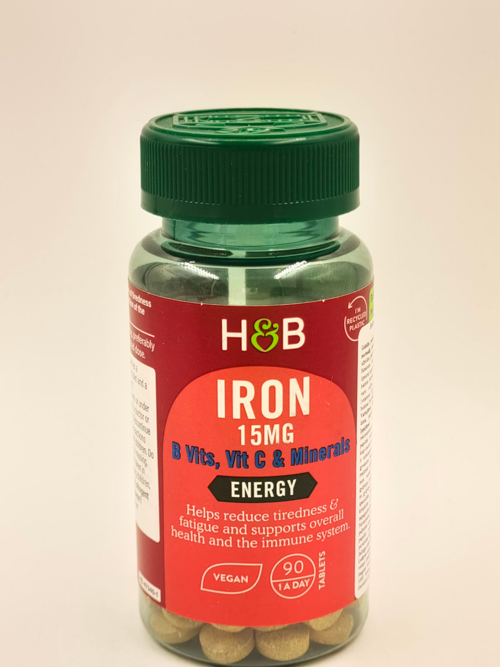 Holland & Barrett Витамины С, В и железо, 90 таблеток (Великобритания)