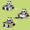 Lego konstruktor DOTS 41959 Cute Panda Tray