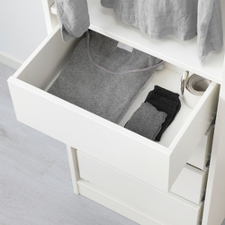 IKEA KOMPLEMENT  (ИКЕА КОМПЛЕМЕНТ)  -  Ящик - белый 50x35 см