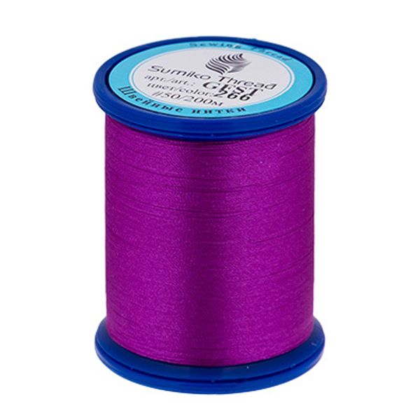 Нитки вышивальные SumikoThread 200 м, (219 ярд), 266 фиолетовый