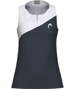 Женский теннисный топ Head Spirit Tank — navy/white