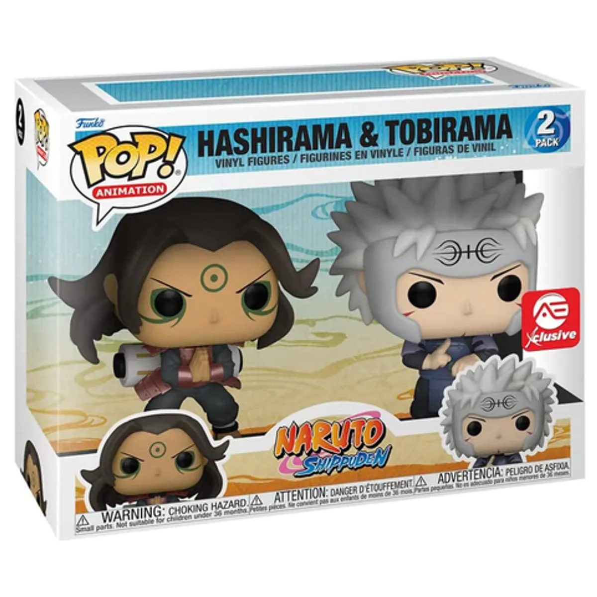 Funko POP! Naruto: Hashirama and Tobirama (AE Exc) (2 Pack)