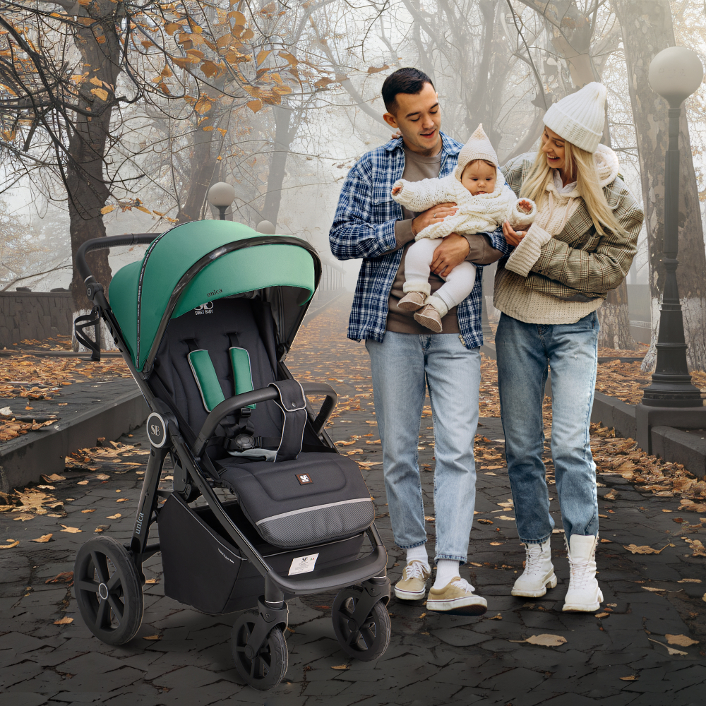 Прогулочная коляска Sweet Baby Unica Dark Green