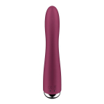Малиновый вибратор 17,8см для G-точки Satisfyer Spinning Vibe 1 Rotating G-Spot Vibrator Fuchsia