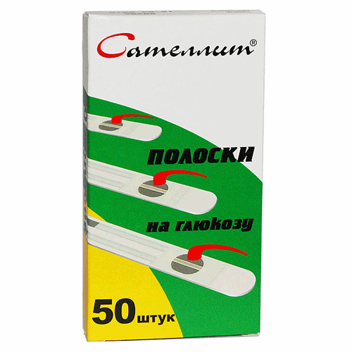 Тест-полоски Сателлит 50шт.