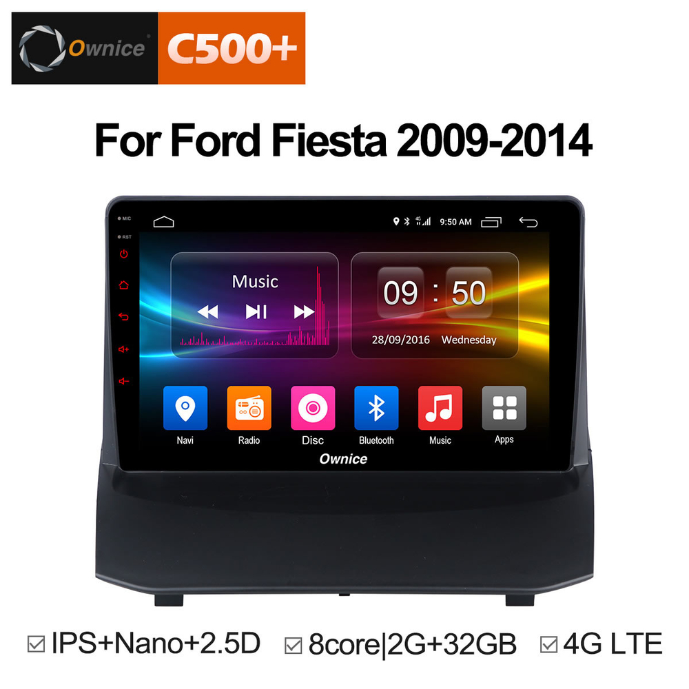 Установочный комплект для FORD Fiesta 2009-2014  KUBERG OL-9285-P