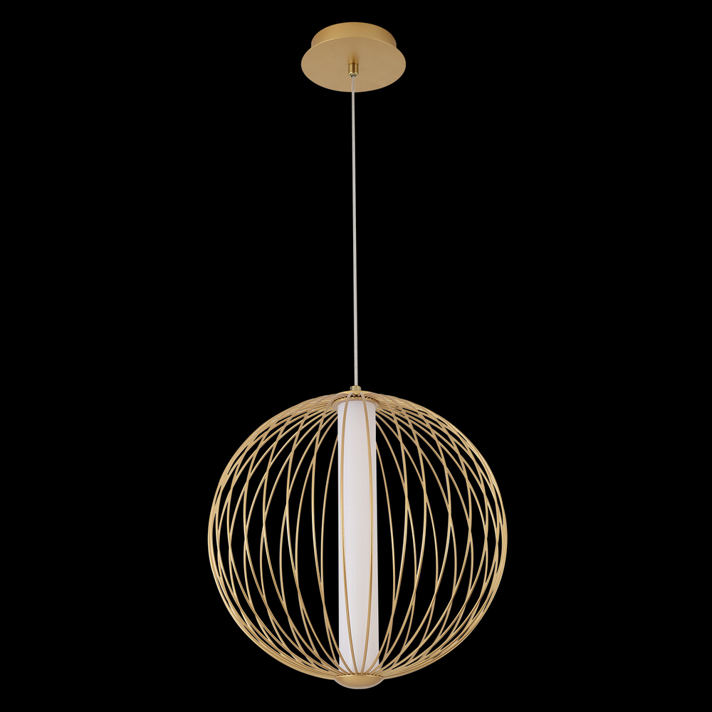 Подвесной светодиодный светильник Crystal Lux SYNC SP18W LED GOLD