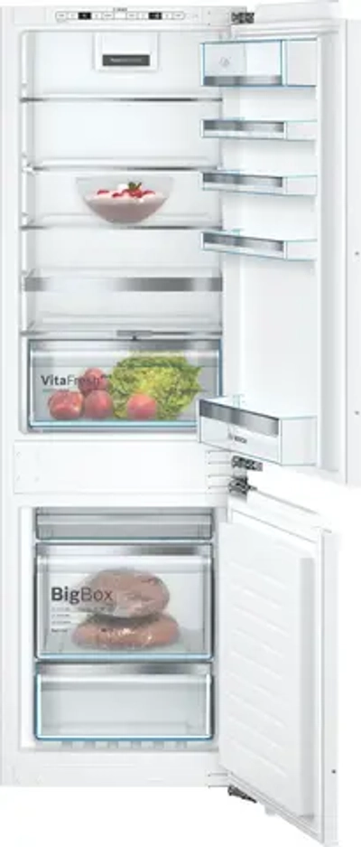 Встраиваемый двухкамерный холодильник Bosch KIN86AFF0