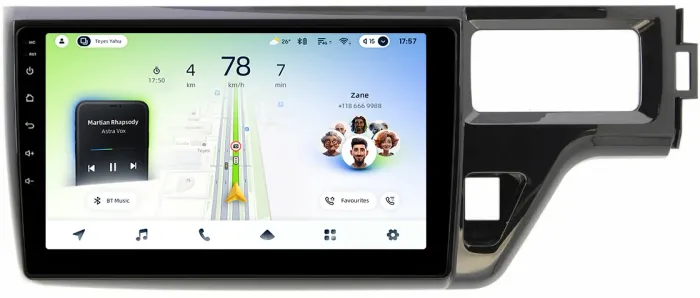 Магнитола для Honda Stepwgn 5 2015-2021 - Teyes CC4L-DTS монитор 10.1" IPS, Android 14, Быстрая, Snapdragon 662, CarPlay, 4G SIM-слот
